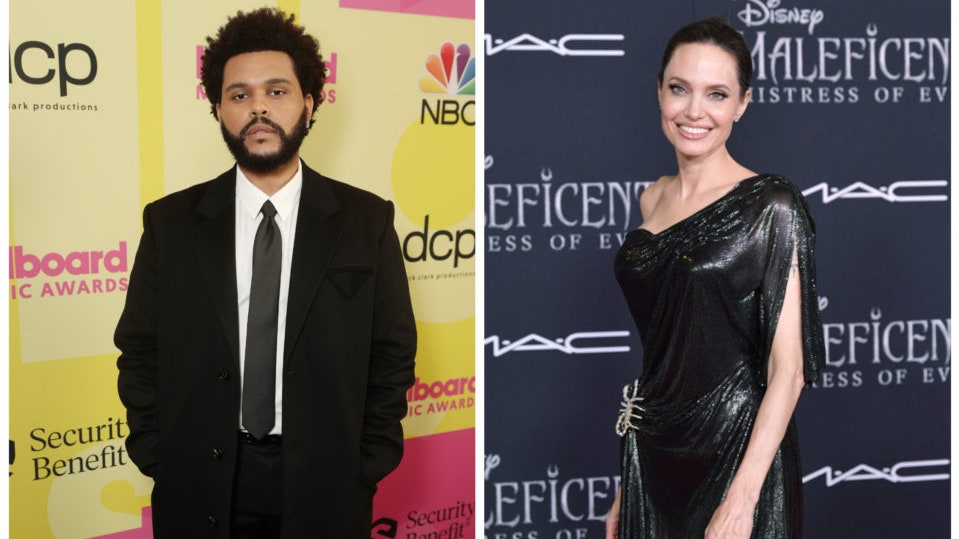 Совпадение Не думаем Анджелина Джоли уже в третий раз сходила на свидание с The Weeknd