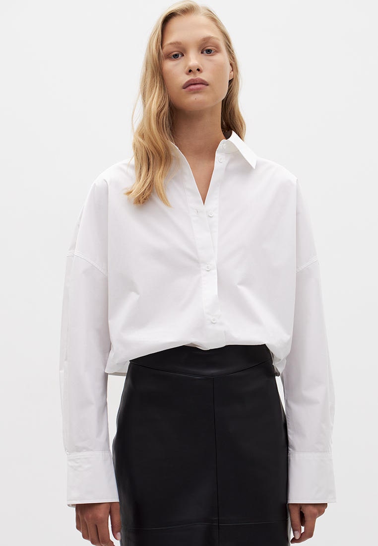 Как стилизовать белую рубашку 3 стритстайлобраза с Недели моды в Милане