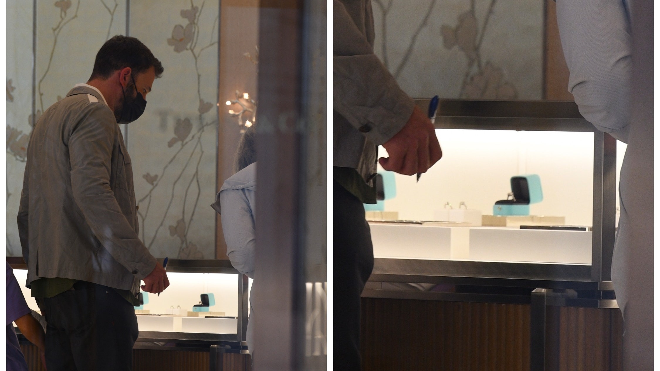 Что Да Бен Аффлек был замечен в магазине Tiffany — он выбирал обручальное кольцо