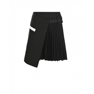 Черная ассиметричная юбка Prairie.
