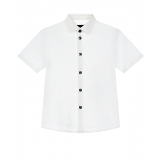 Белая рубашка Emporio Armani.