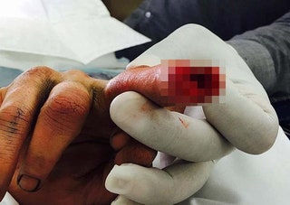 Снимок который предоставил Джонни Депп вnbspходе слушания.