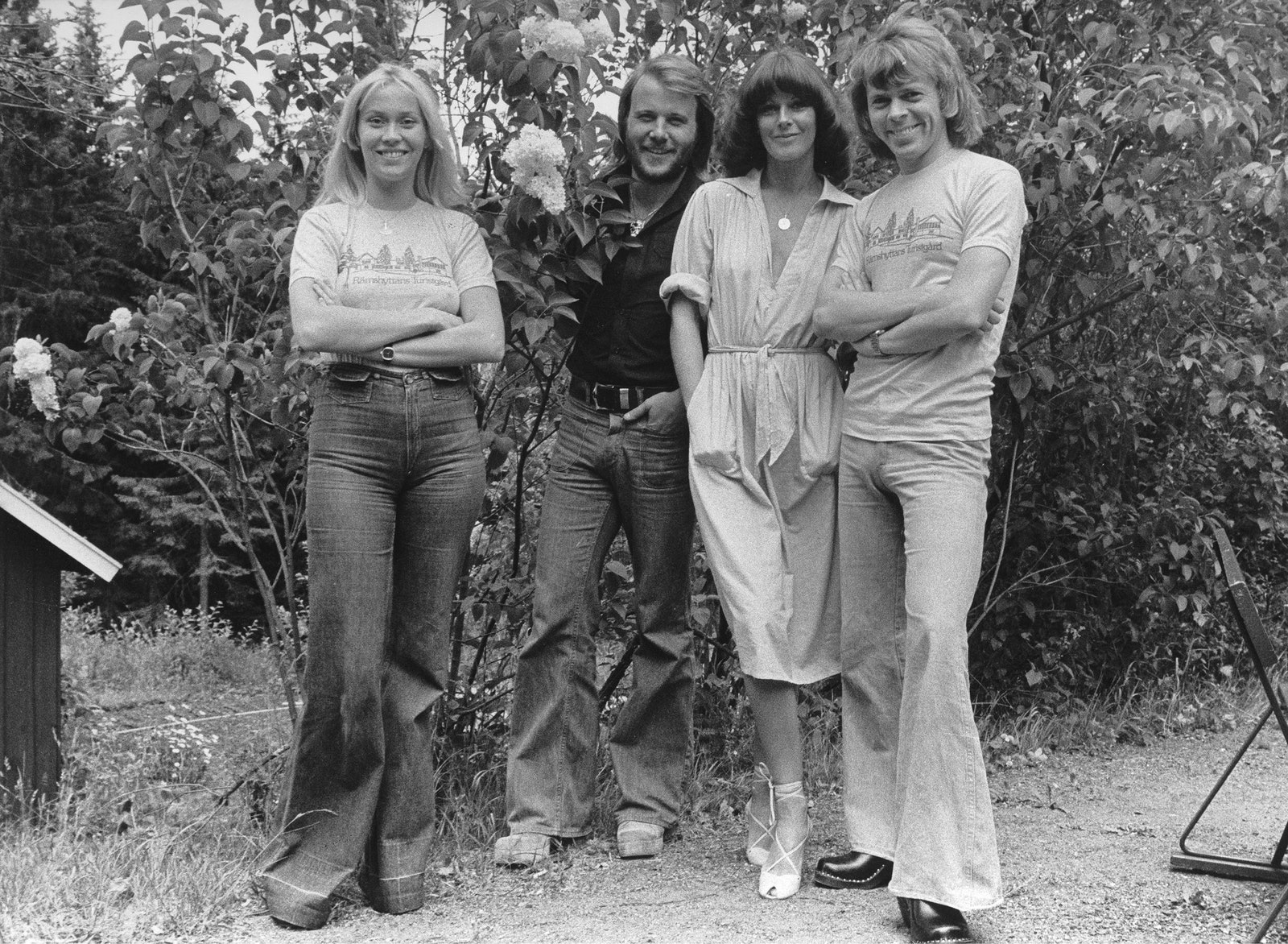 Участники ABBA в 1976 году