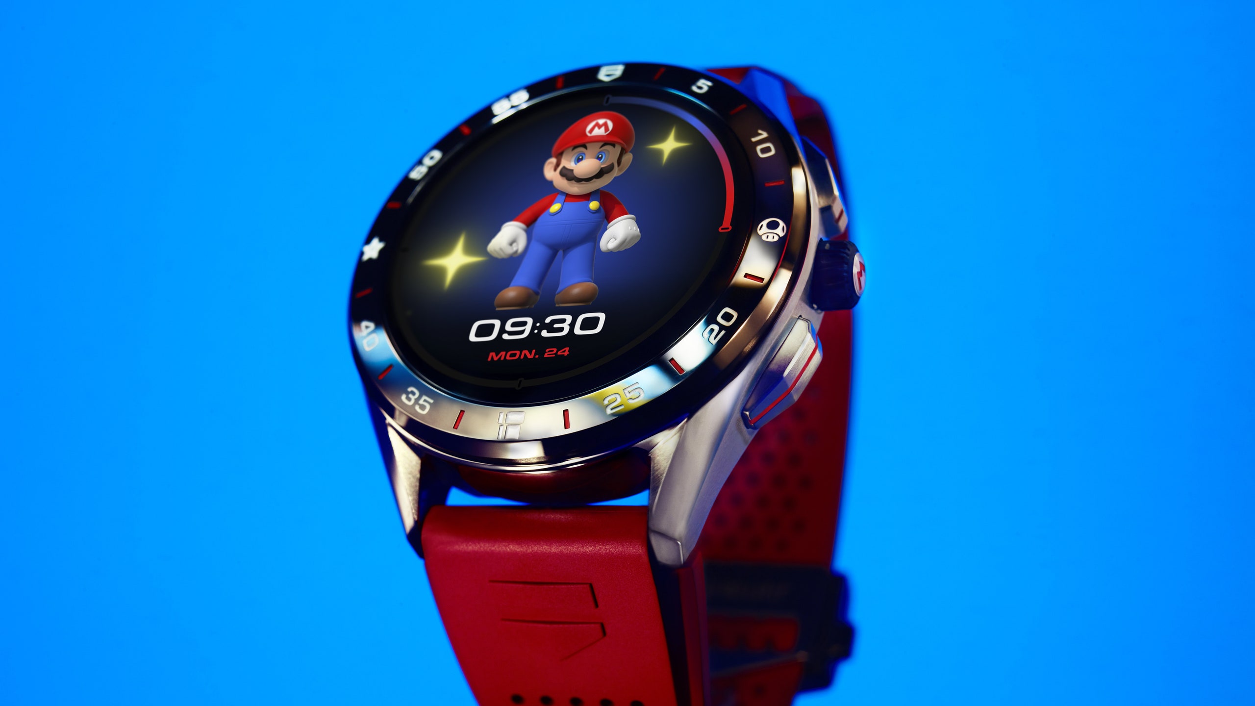 Аксессуар дня часы TAG Heuer изображением Super Mario
