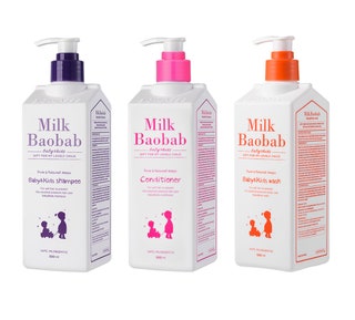 Набор средств изnbspгипоаллергенной серии BabyKids MilkBaobab.