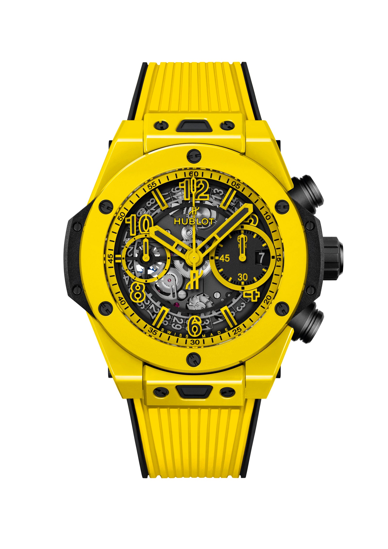 «Озаряющий» желтый часы Hublot в главном цвете этого года