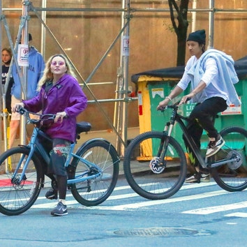 Мадонна открыла велосезон с 27-летним бойфрендом Ахламаликом Уильямсом