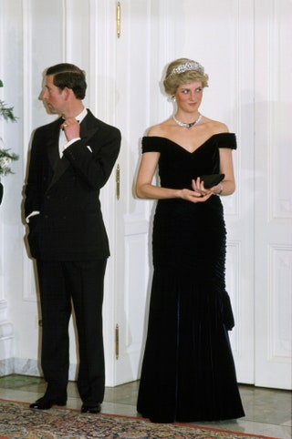 Принцесса Диана и принц Чарльз в Германии 1987 год.