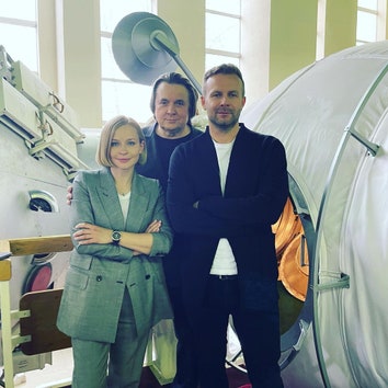 Юлия Пересильд и режиссер Клим Шипенко снимут фильм на космической орбите. Нет, это не шутка!