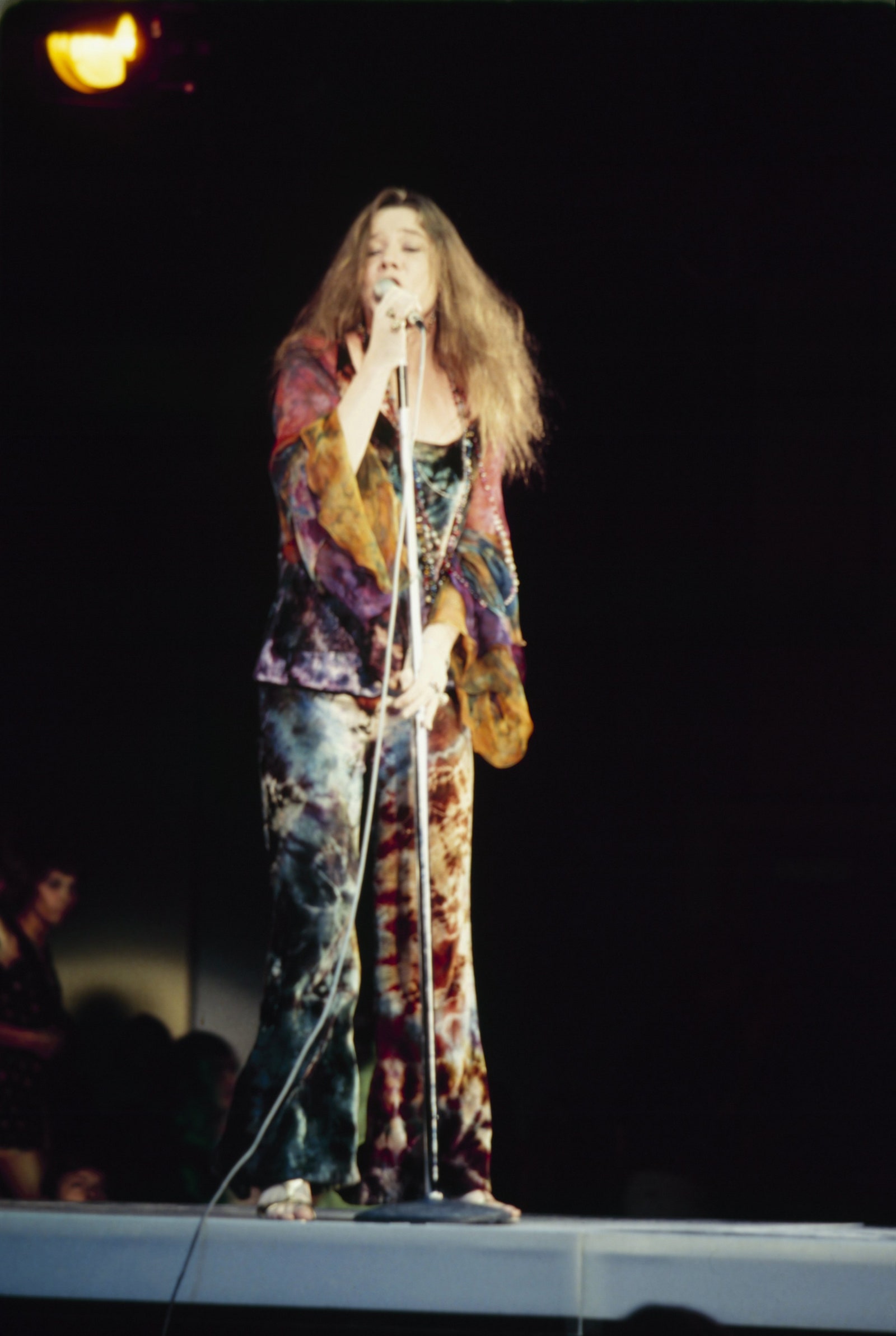 Дженис Джоплин на фестивале «Вудсток» 1969 год