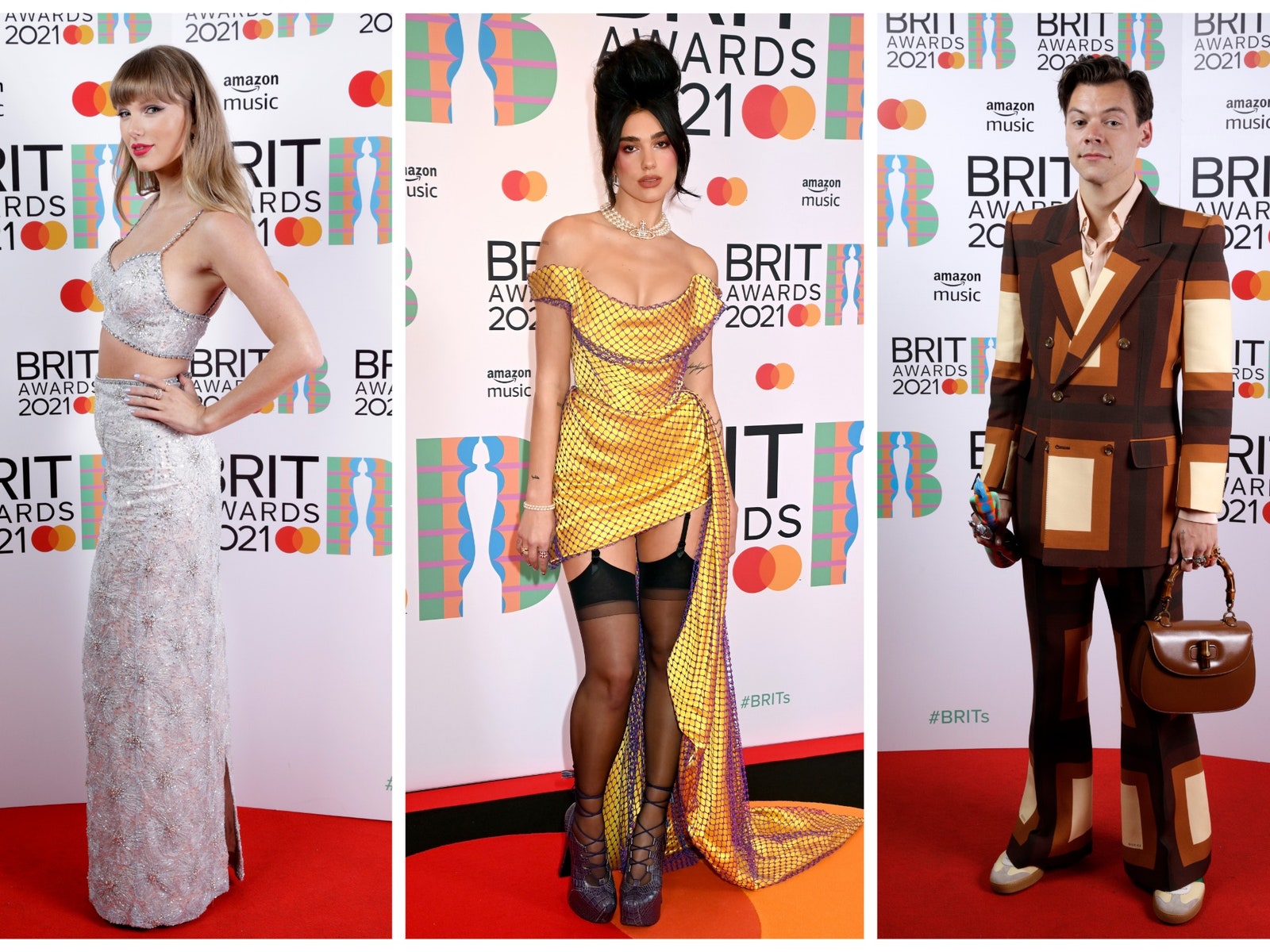 Brit Awards 2021: победители премии и лучшие образы с красной дорожки