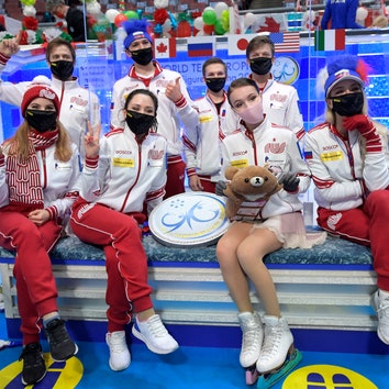 Сборная России впервые в истории выиграла командный чемпионат мира по фигурному катанию