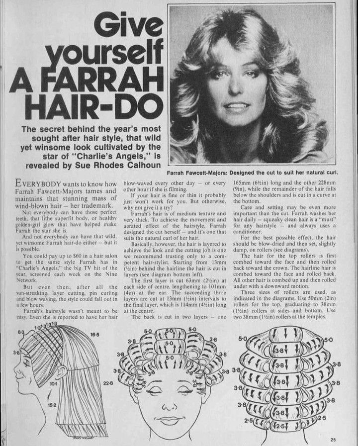 TikTokретро укладка для волос из 1970ых. Как ее повторить