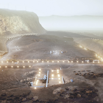 Как будет выглядеть первый город на Марсе
