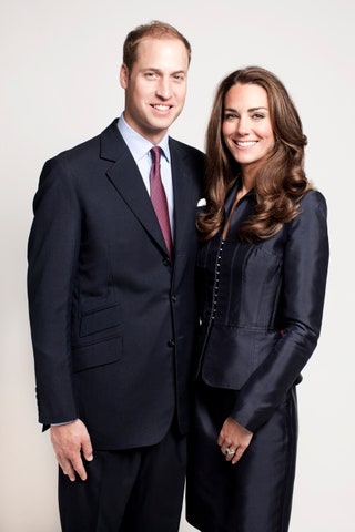 Принц Уильям и Кейт Миддлтон .