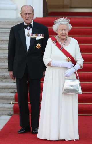 Принц Филипп и Елизавета II.