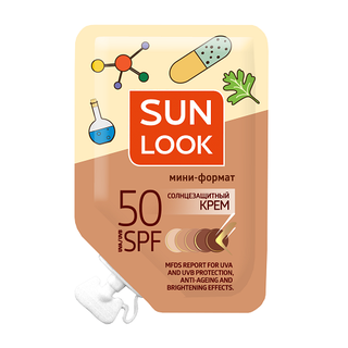 Солнцезащитный крем дляnbspлица AntiAge SPF50 Sun Look.