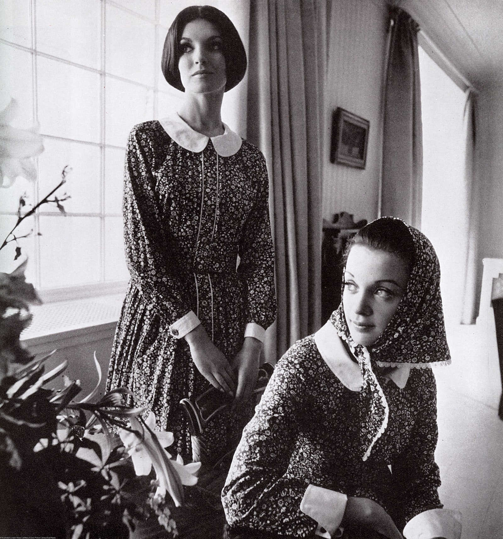 Модели в платьях из коллекции Мэри Куант 1964 год.