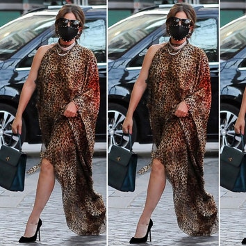 Родом из нулевых: Леди Гага воскрешает тренд на леопардовый принт