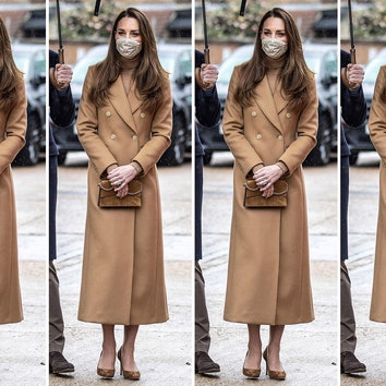 Королевская классика: Кейт Миддлтон в бежевом пальто, которое вы захотите добавить в свой гардероб