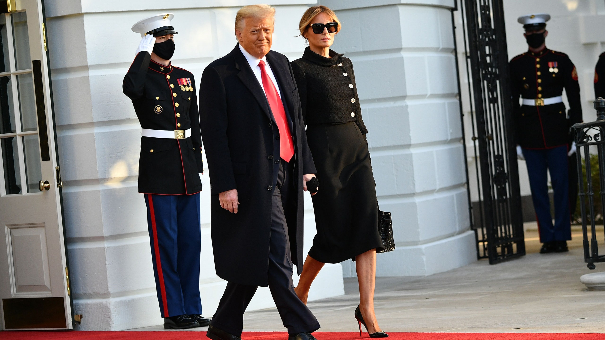 Goodbye America Дональд и Мелания Трамп покинули Белый дом
