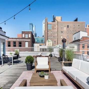 Двухэтажный пентхаус с огромной террасой в самом центре Нью-Йорка: в гостях у Кейт Уинслет