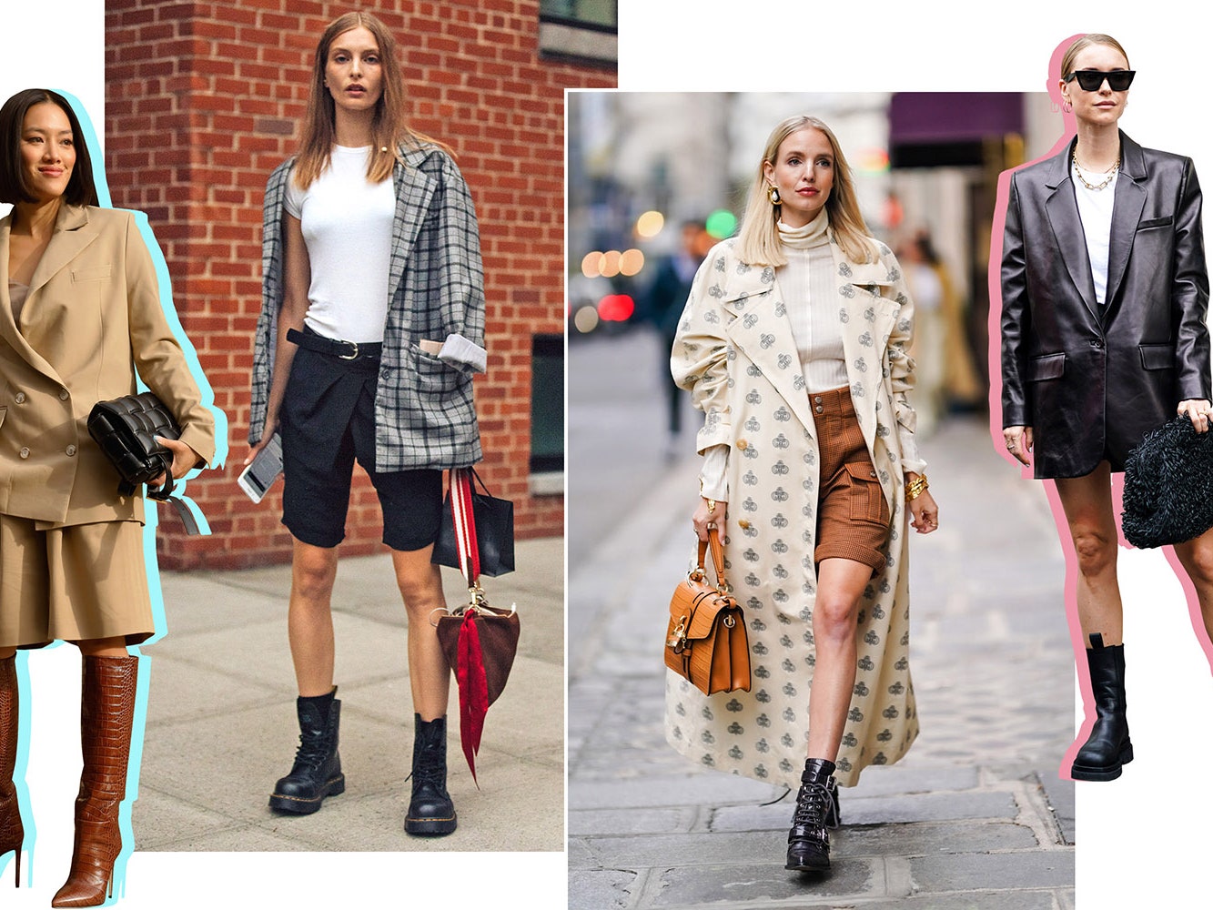 Как носить шорты осенью: 5 советов от редакторов Glamour