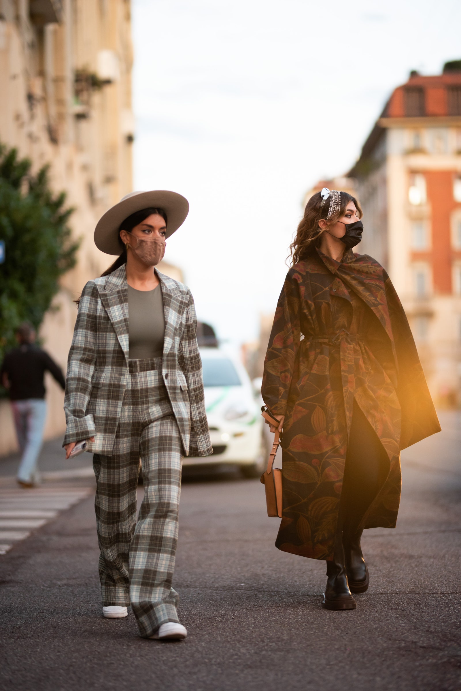 Что носят героини стритстайла на Неделе моды в Милане Часть 2