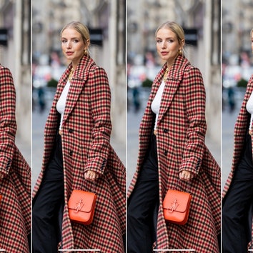 10 самых модных клетчатых пальто для осени: выбор Glamour
