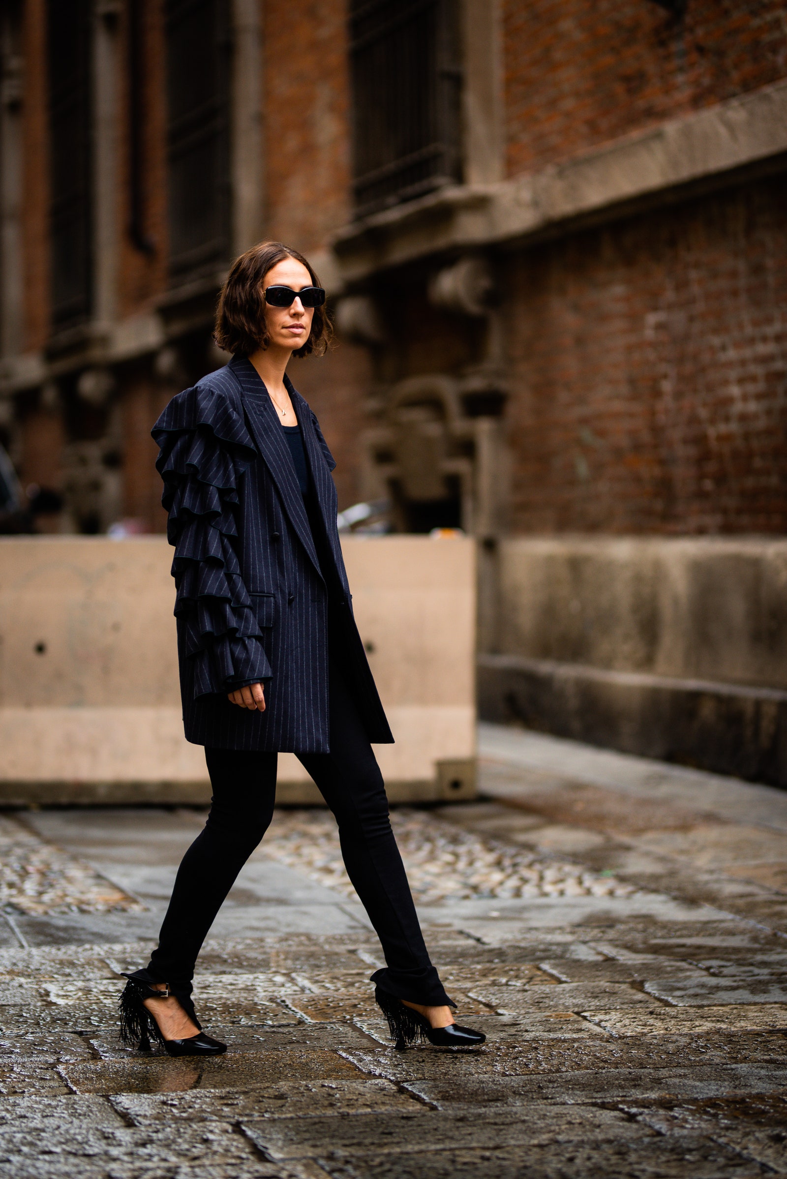 Что носят героини стритстайла на Неделе моды в Милане