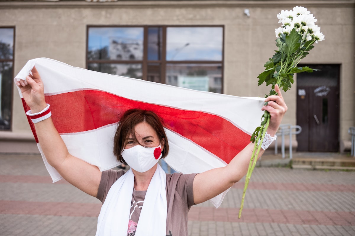 «У протеста в Беларуси — женское лицо» Оксана Пушкина