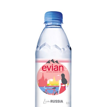 Evian представляет лимитированную коллекцию Live Russia, вдохновленную Россией