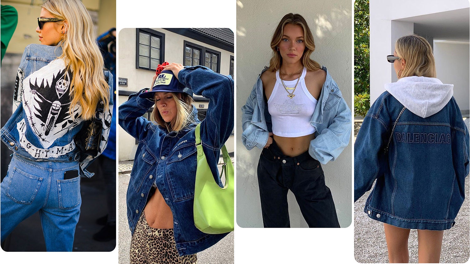 Модные тренды осени 2020 джинсовые куртки