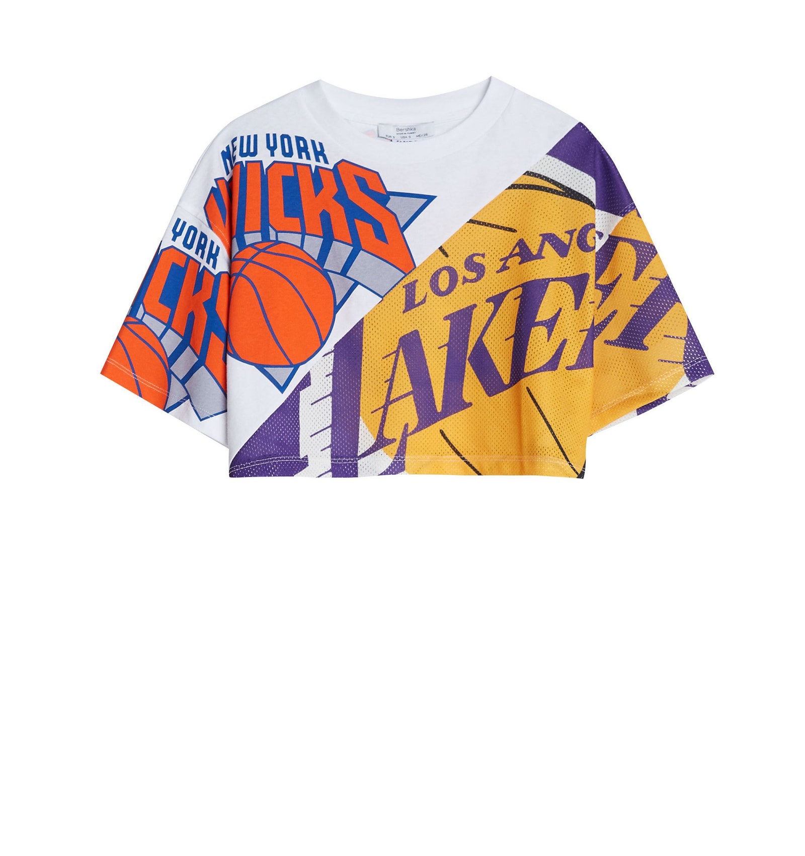 Camiseta de los lakers bershka sale