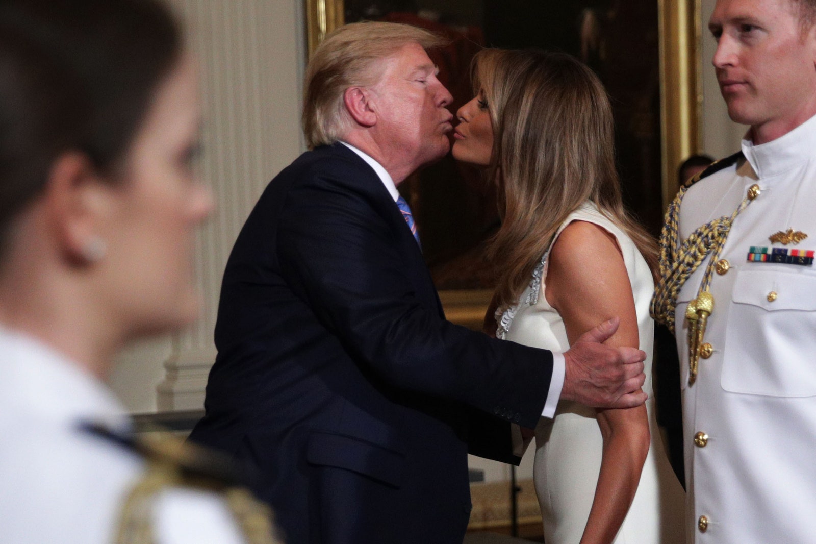 Дональд и Мелания Трамп