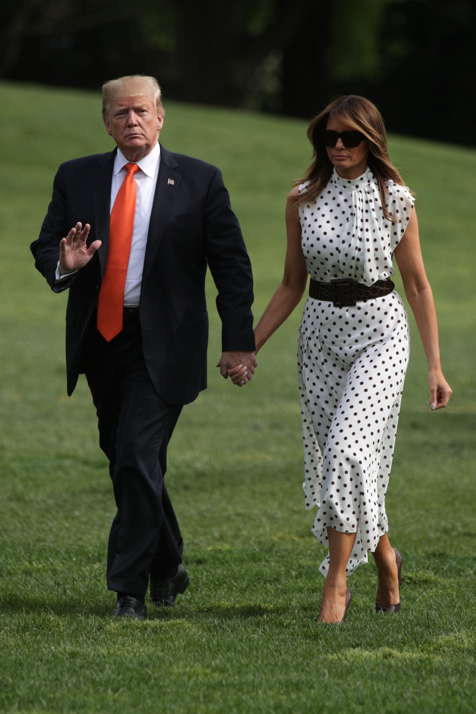 Дональд и Мелания Трамп
