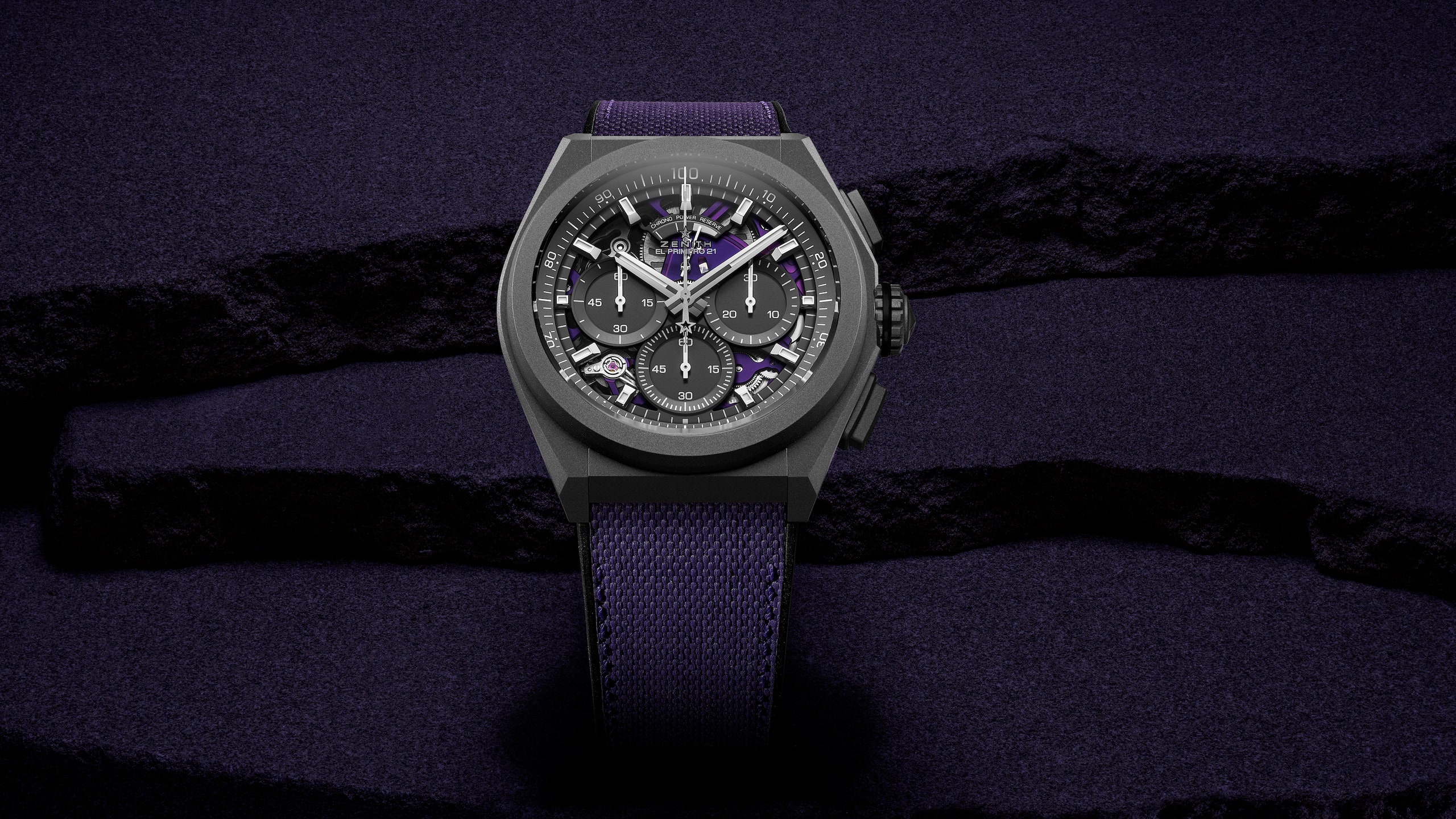 Zenith представили часы Defy 21 Ultraviolet с высокочастотным хронографом