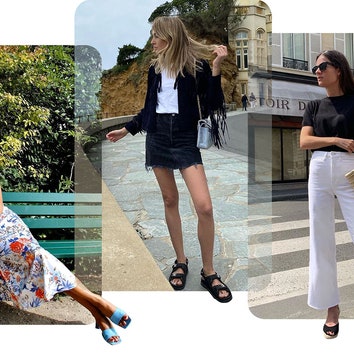 5 моделей обуви, которые носят французские модницы этим летом