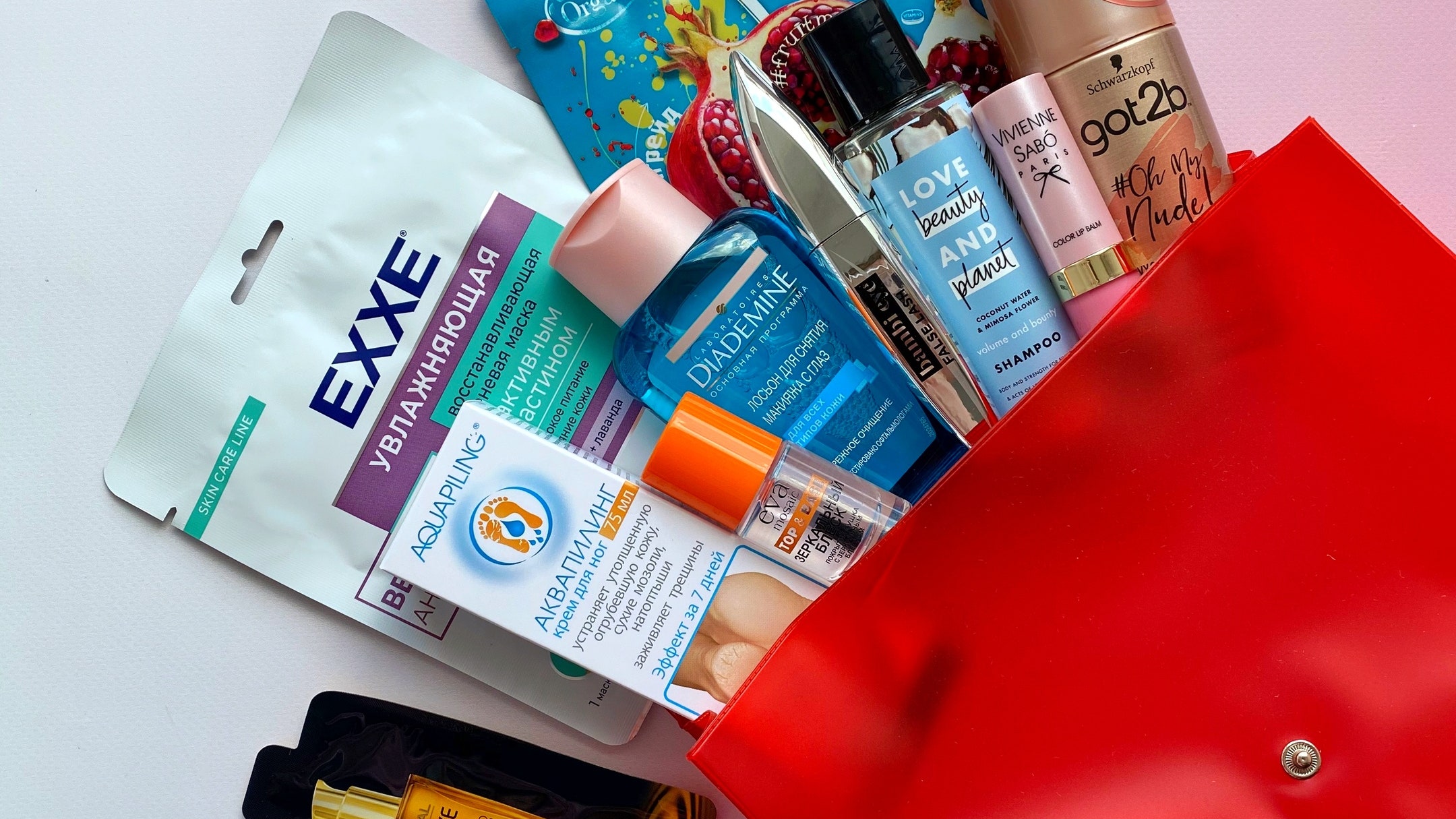 Разбираем косметичку GlamBag Май