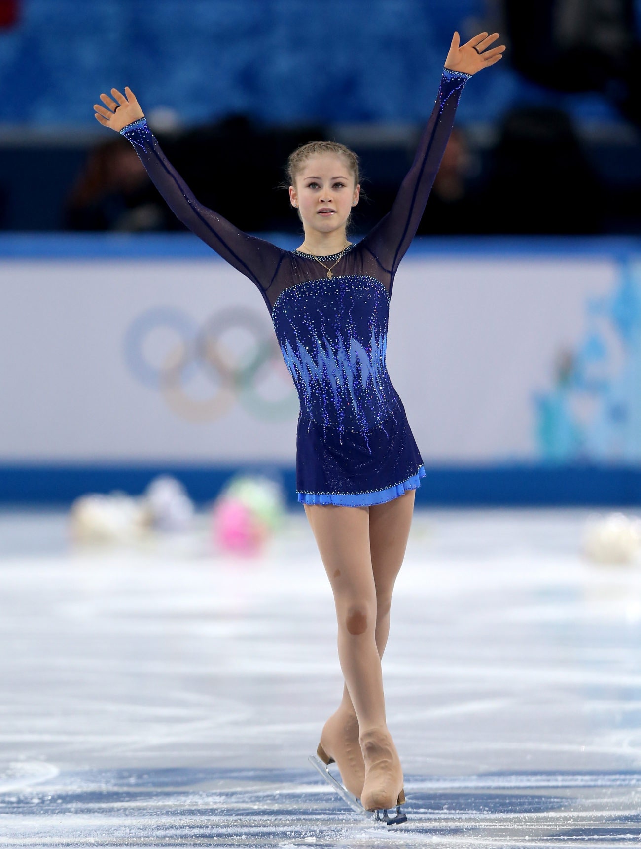 Юлия Липницкая на Олимпиаде в Сочи