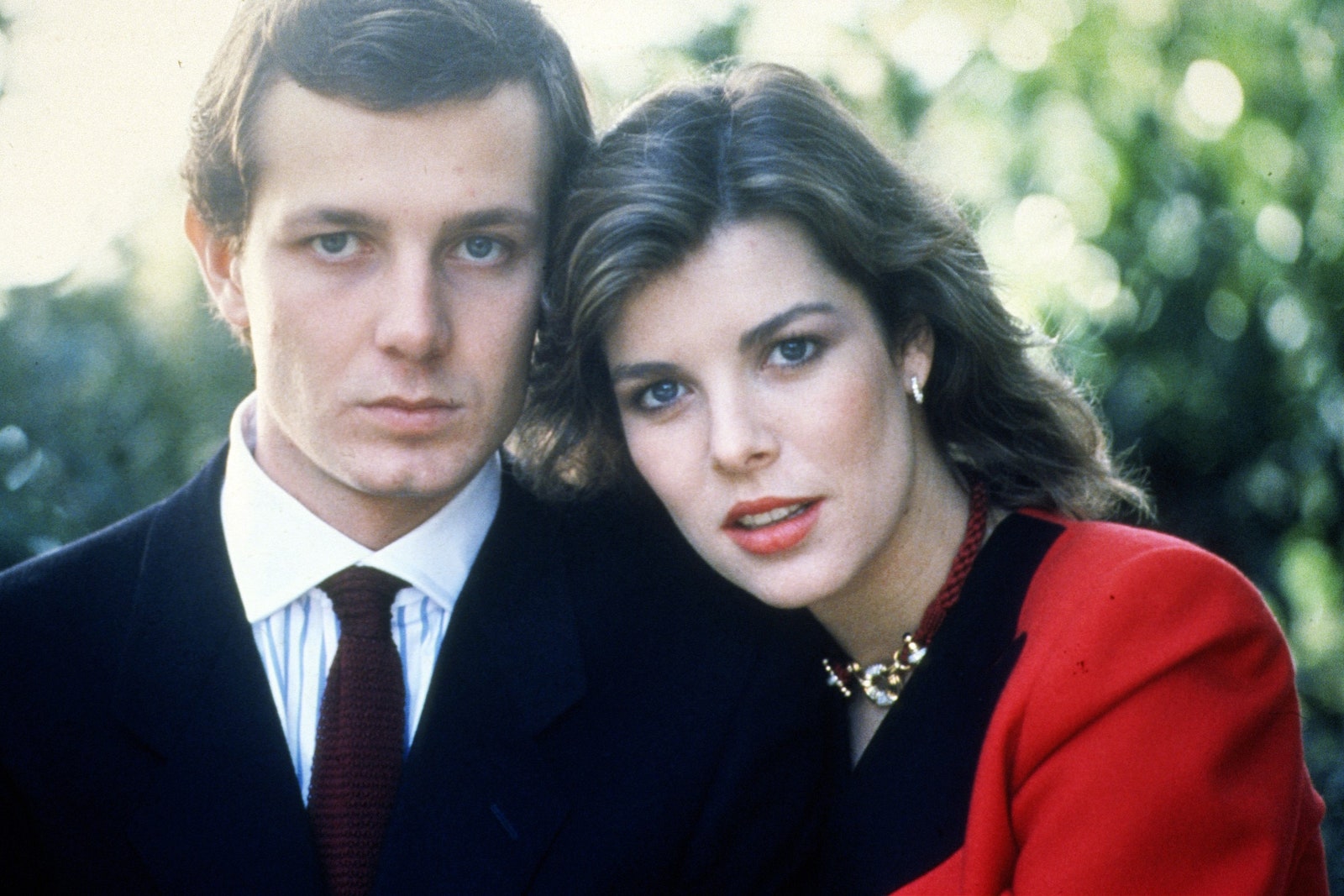 Стефано Казираги и принцесса Каролина 1982 год