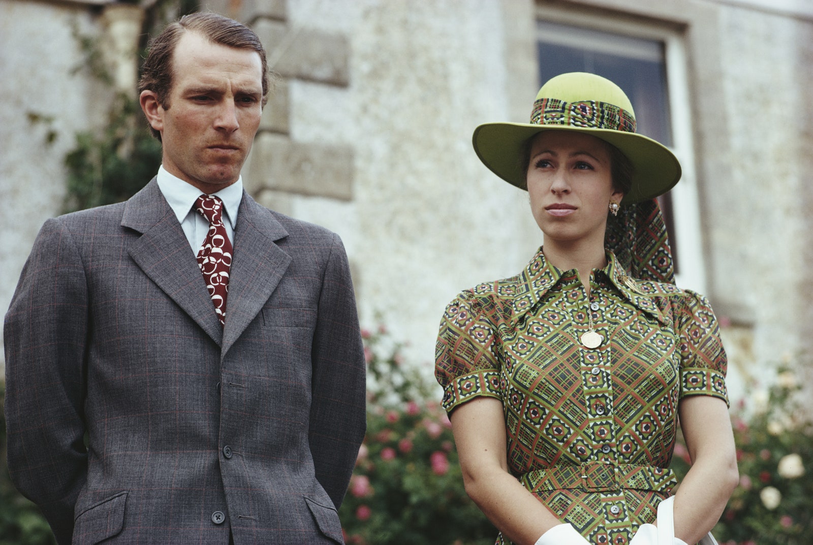 Питер Филлипс и принцесса Анна 1975 год
