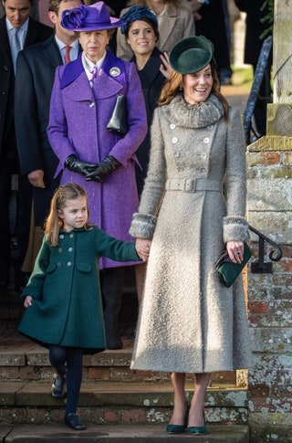 Принцесса Шарлотта принцесса Анна иnbspКейт Миддлтон .