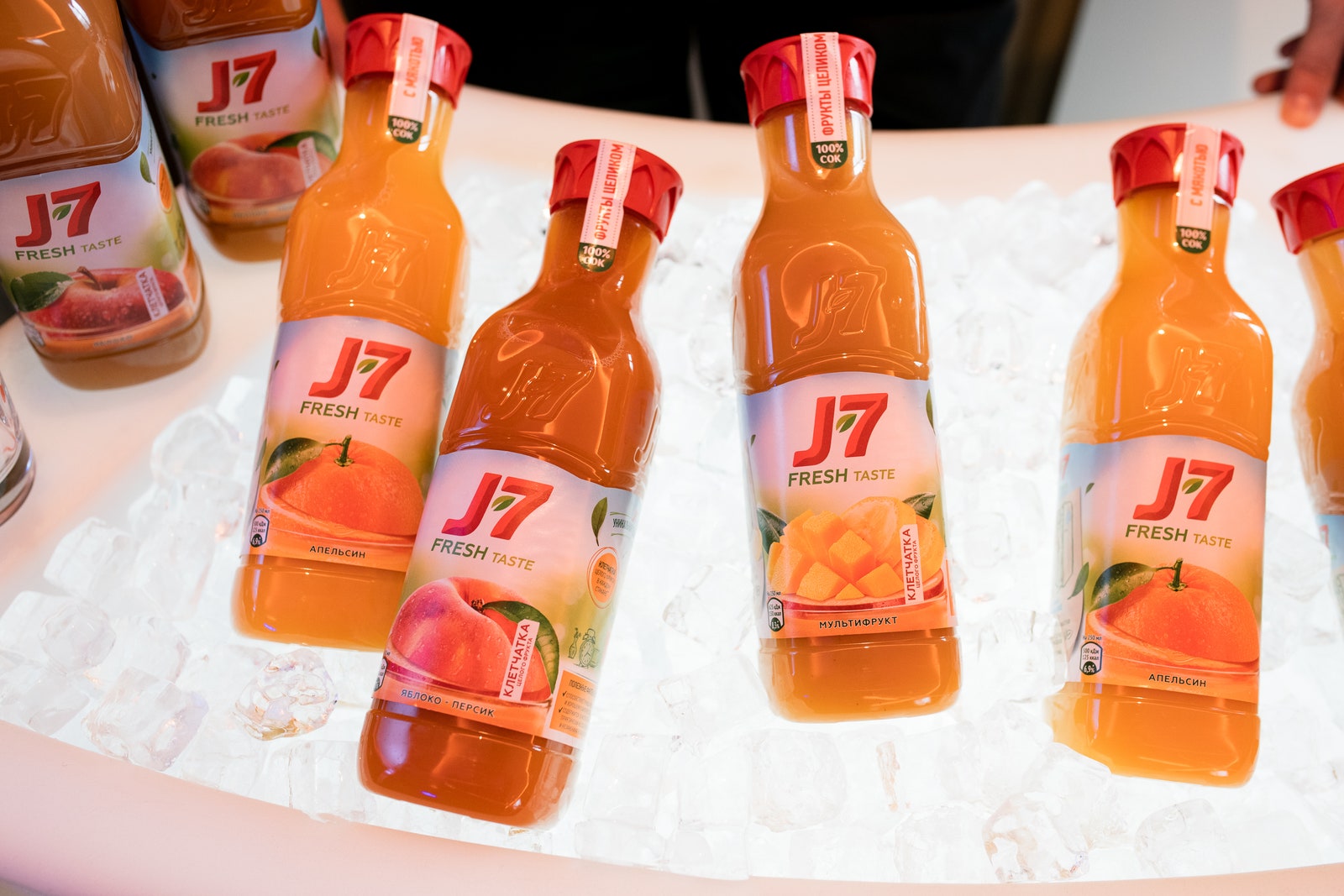 Новинка от J7 охлажденные соки J7 Fresh Taste