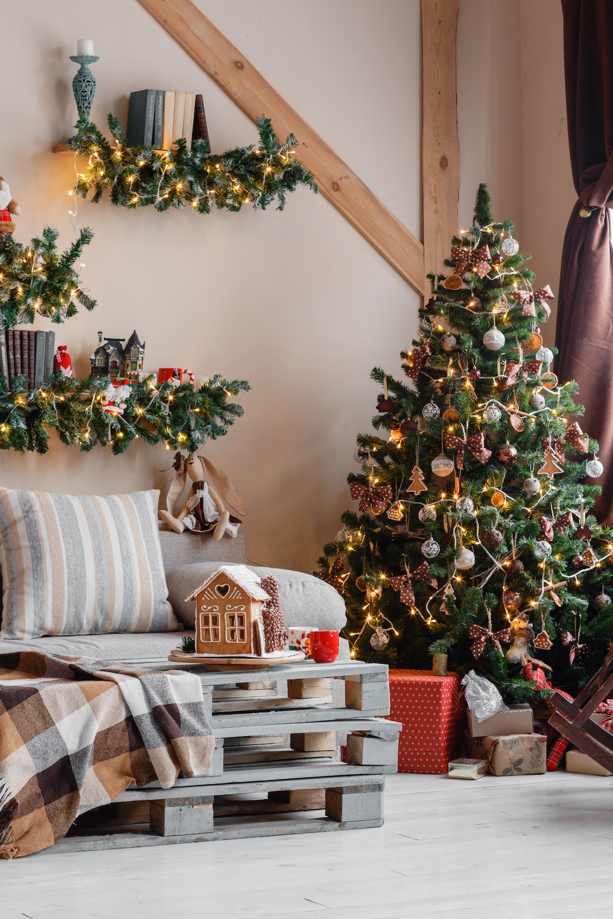 Как украсить дом к Новому году идеи новогоднего декора