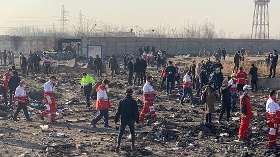 В Тегеране разбился самолет авиакомпании «Международные авиалинии Украины» со 179 пассажирами на борту