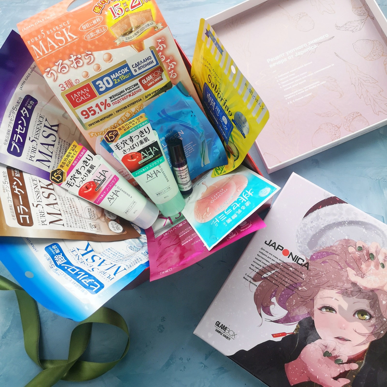 Разбираем лимитированную коробочку GlamBox by Japonica