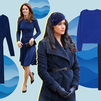 Все оттенки синего: учимся у модниц носить главный цвет 2020 года