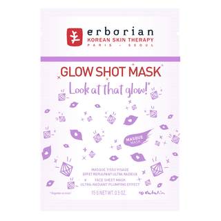 Тканевая Glow Shot Mask 790nbspруб. Erborian. Наши лайки и многочисленные сердечки уходят этой тканевой маске после...