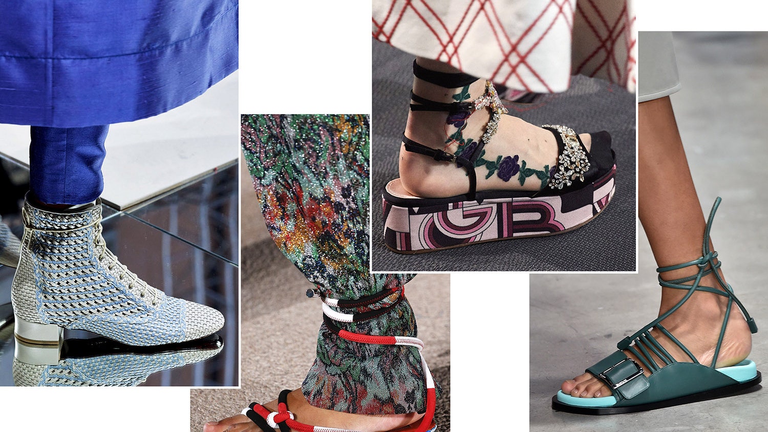 55 самых красивых  пар обуви с Недель моды в Париже Милане Лондоне и НьюЙорке